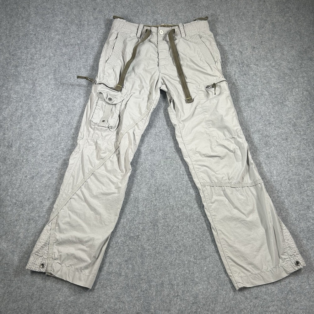 VTG GAP Cargo Pants Mens Medium Paratrooper Military Utility Industrial Rave